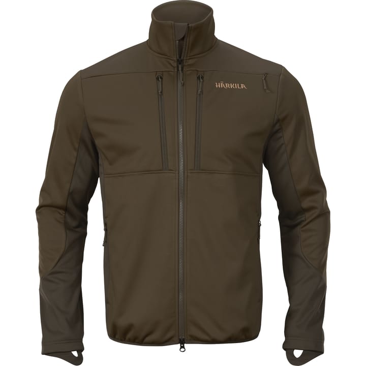 Härkila Men's Mountain Hunter Pro WSP Fleece Jacket Hunting Green/Shadow Brown Härkila