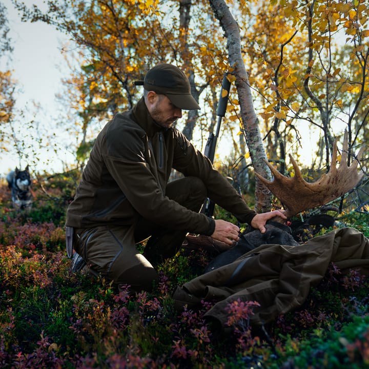 Härkila Men's Mountain Hunter Pro WSP Fleece Jacket Hunting Green/Shadow Brown Härkila