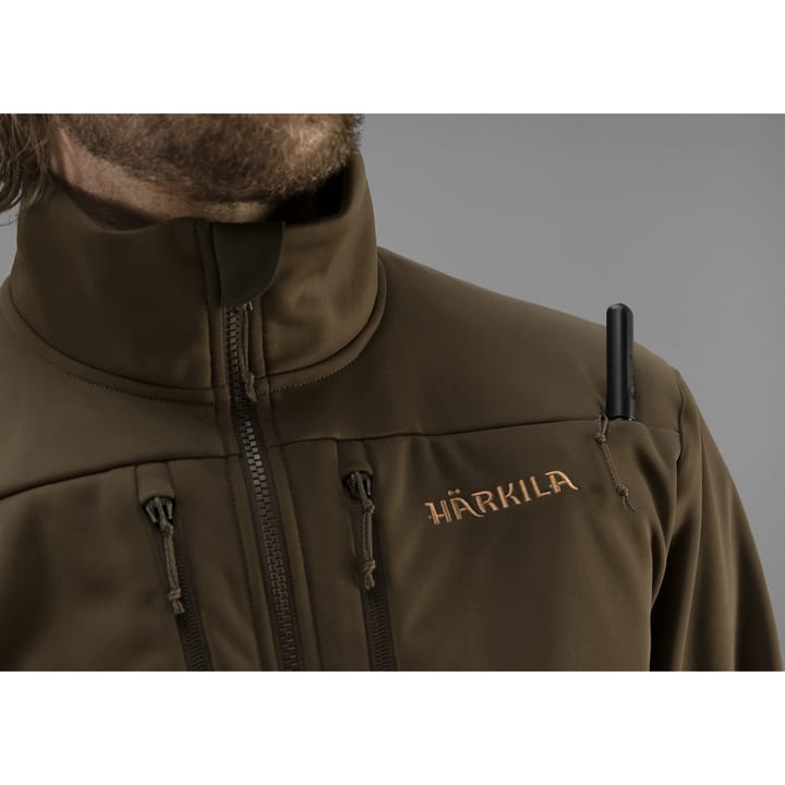 Härkila Men's Mountain Hunter Pro WSP Fleece Jacket Hunting Green/Shadow Brown Härkila