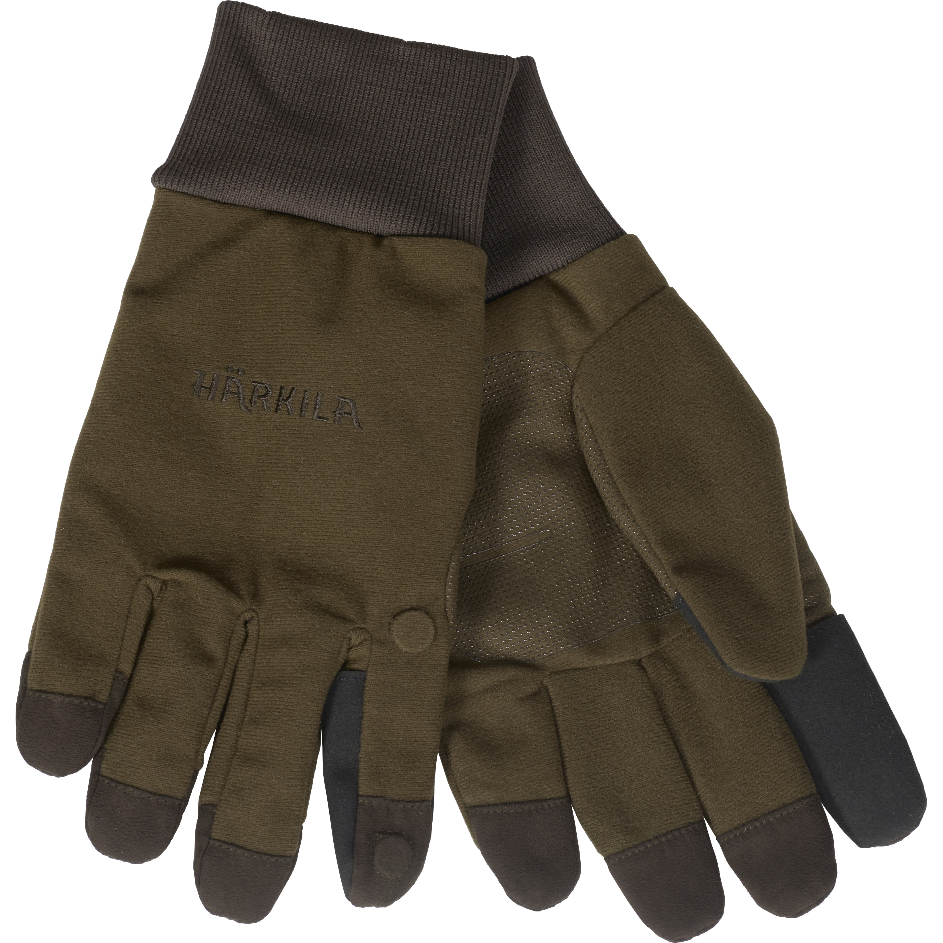 Härkila Retrieve HWS Gloves Dark warm olive