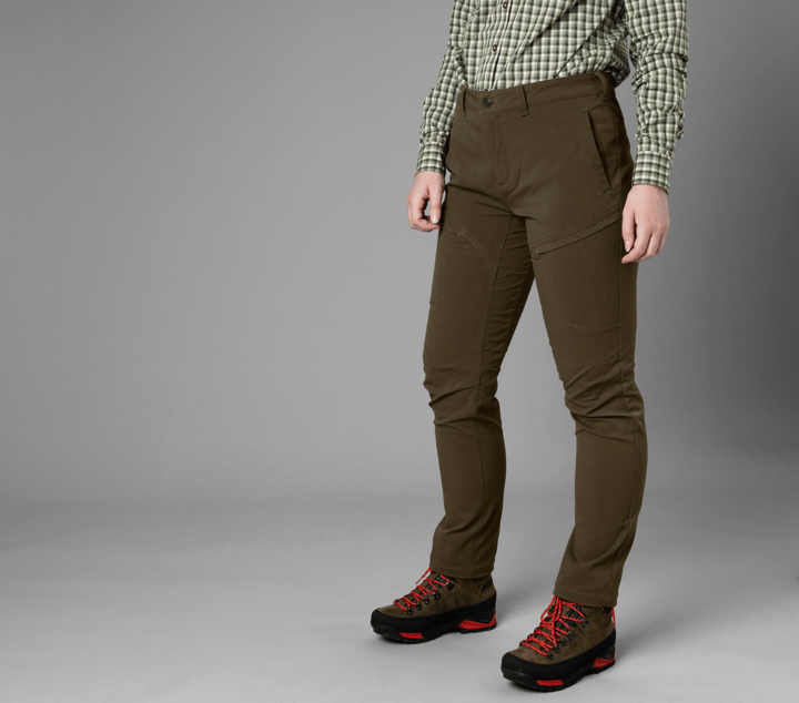 Härkila Women's Retrieve Light Pants Dark Warm Olive Härkila