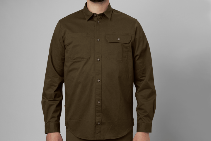 Härkila Men's Trym Long Sleeve Shirt Willow Green Härkila