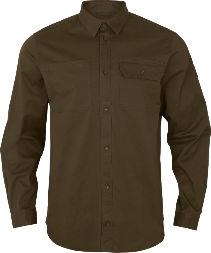 Härkila Men's Trym Long Sleeve Shirt Willow Green Härkila