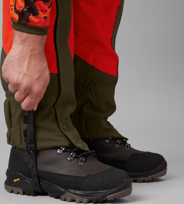 Härkila Wildboar Pro Gaiters Orange Blaze/Willow Green Härkila