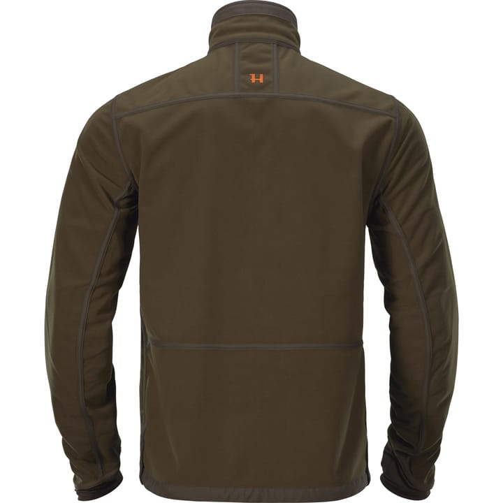 Härkila Men's Wildboar Pro Reversible Fleece Jacket Willow Green/Axis Msp®Wildboar Orange Härkila