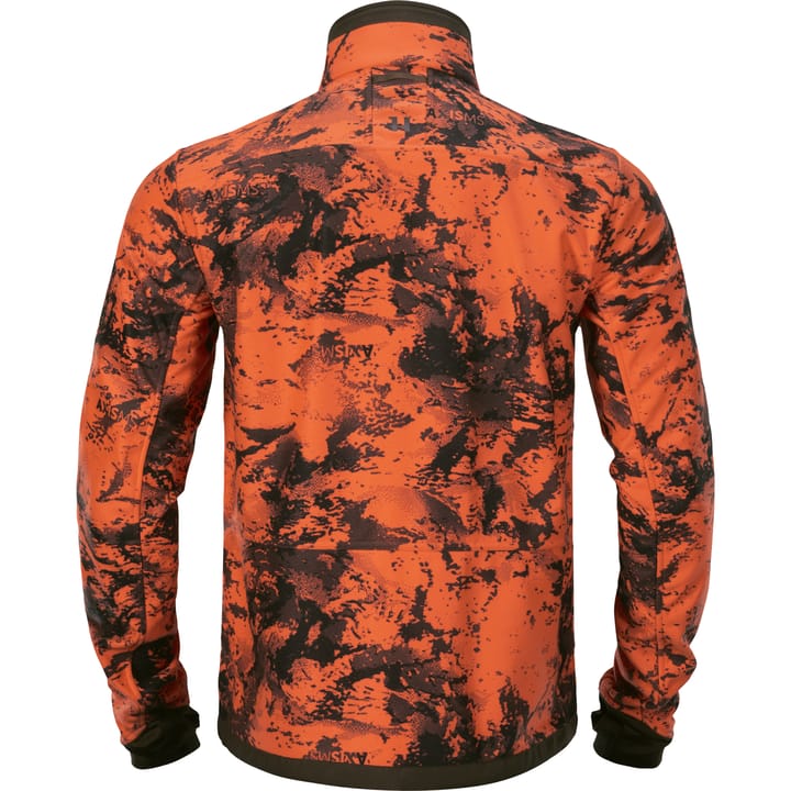 Härkila Men's Wildboar Pro Reversible Fleece Jacket Willow Green/Axis Msp®Wildboar Orange Härkila