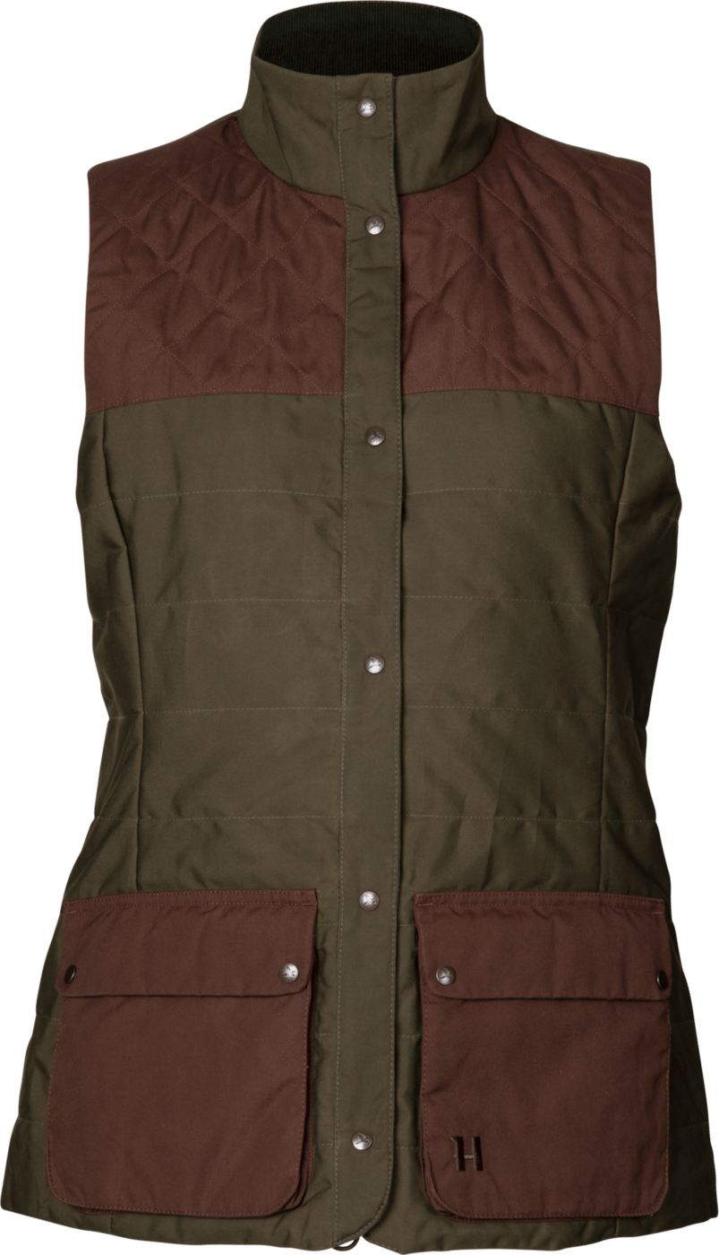 Härkila Women's Retrieve Waistcoat Dark Warm Olive