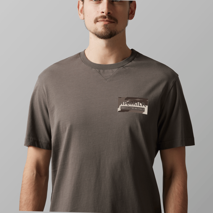 Men's Core T-Shirt Brown granite Härkila