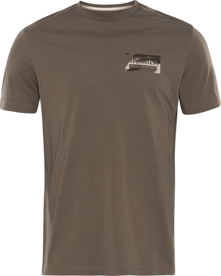 Härkila Men's Core T-Shirt Brown Granite Härkila