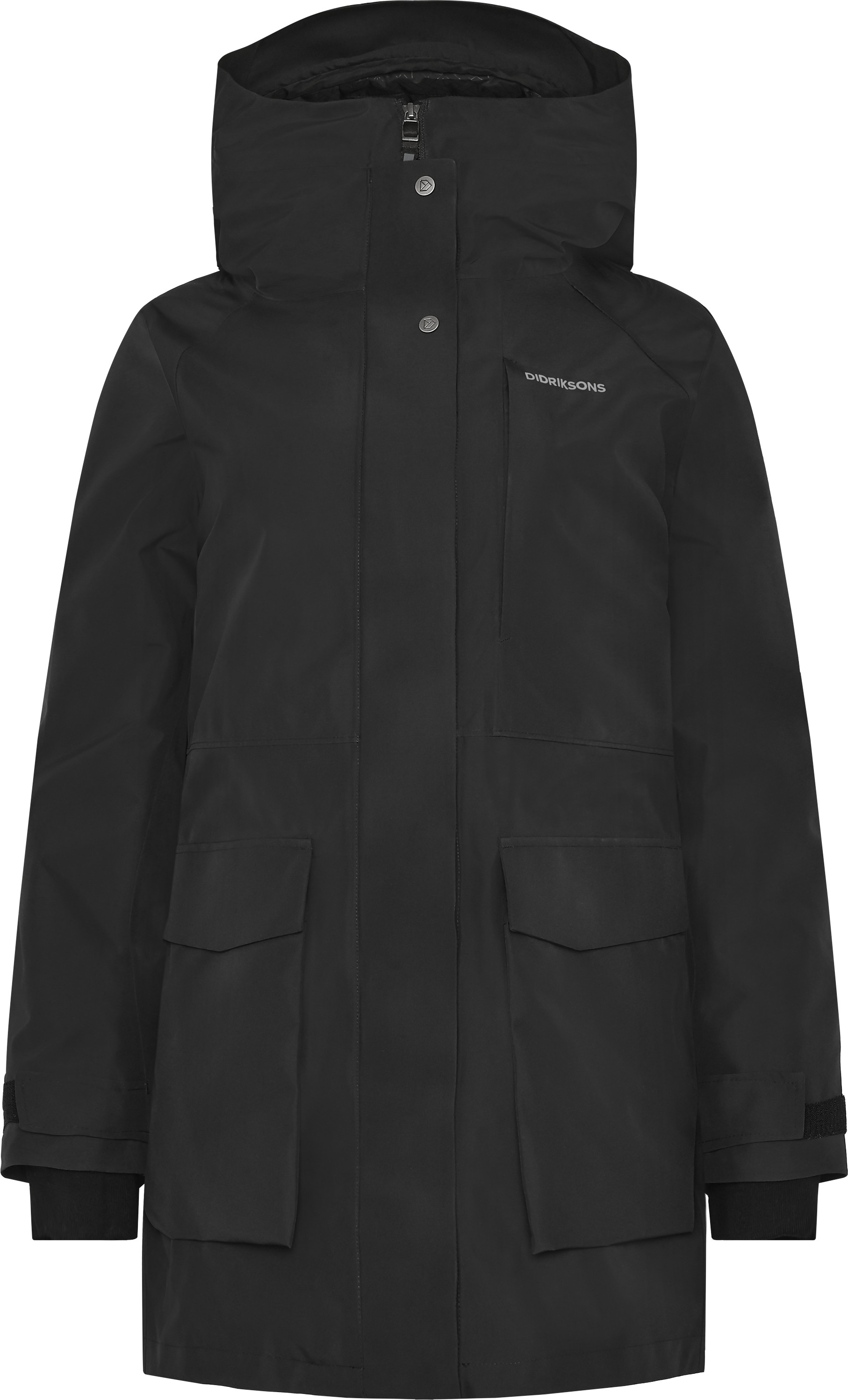 Didriksons Women's Harriet Parka Black Syntetisk parkas 38