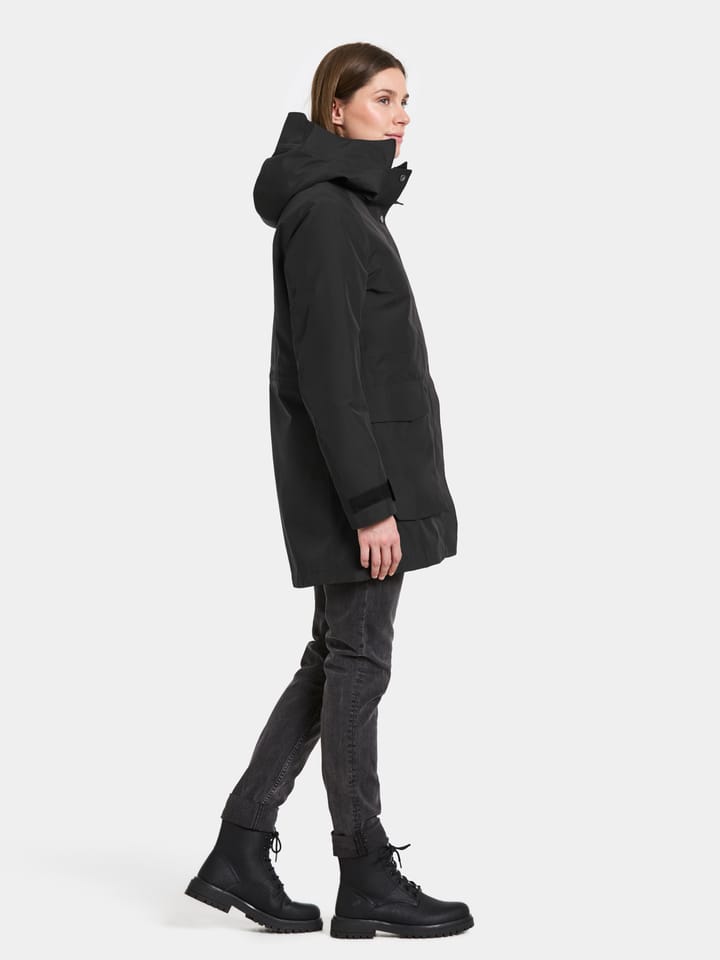 Didriksons Women's Harriet Parka Black Didriksons Didriksons Women's Harriet Parka Black Didriksons