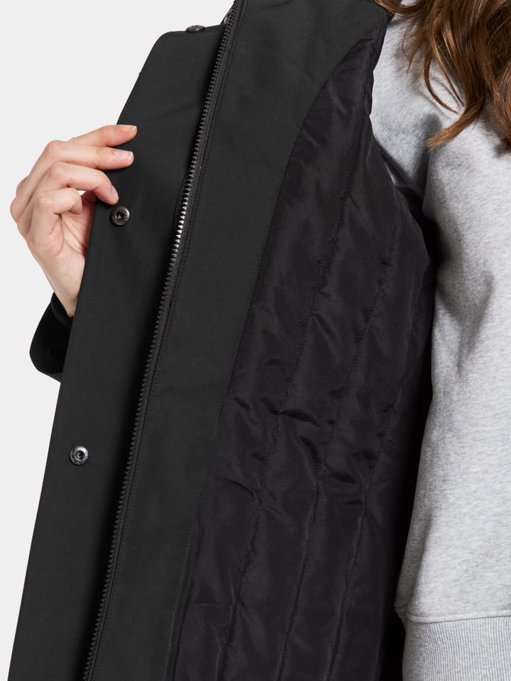 Didriksons Women's Harriet Parka Black Didriksons Didriksons Women's Harriet Parka Black Didriksons