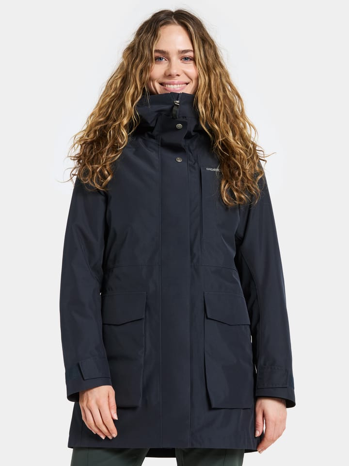 Didriksons Women's Harriet Parka Dark Night Blue Didriksons Didriksons Women's Harriet Parka Dark Night Blue Didriksons