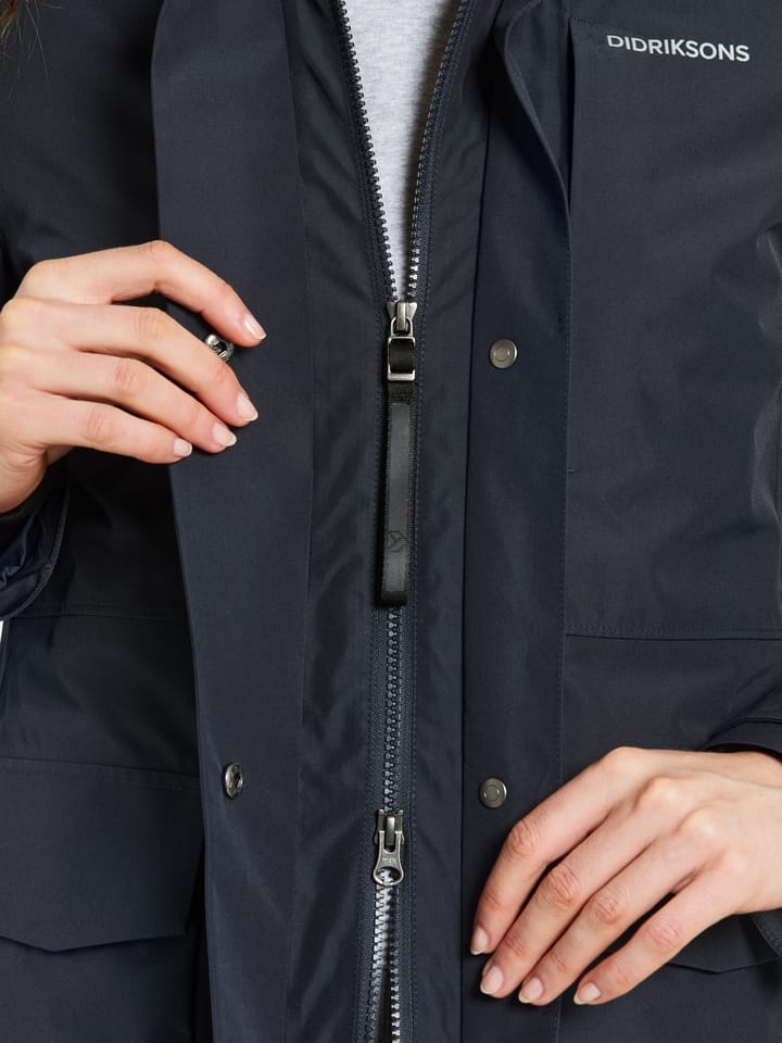 Didriksons Women's Harriet Parka Dark Night Blue Didriksons