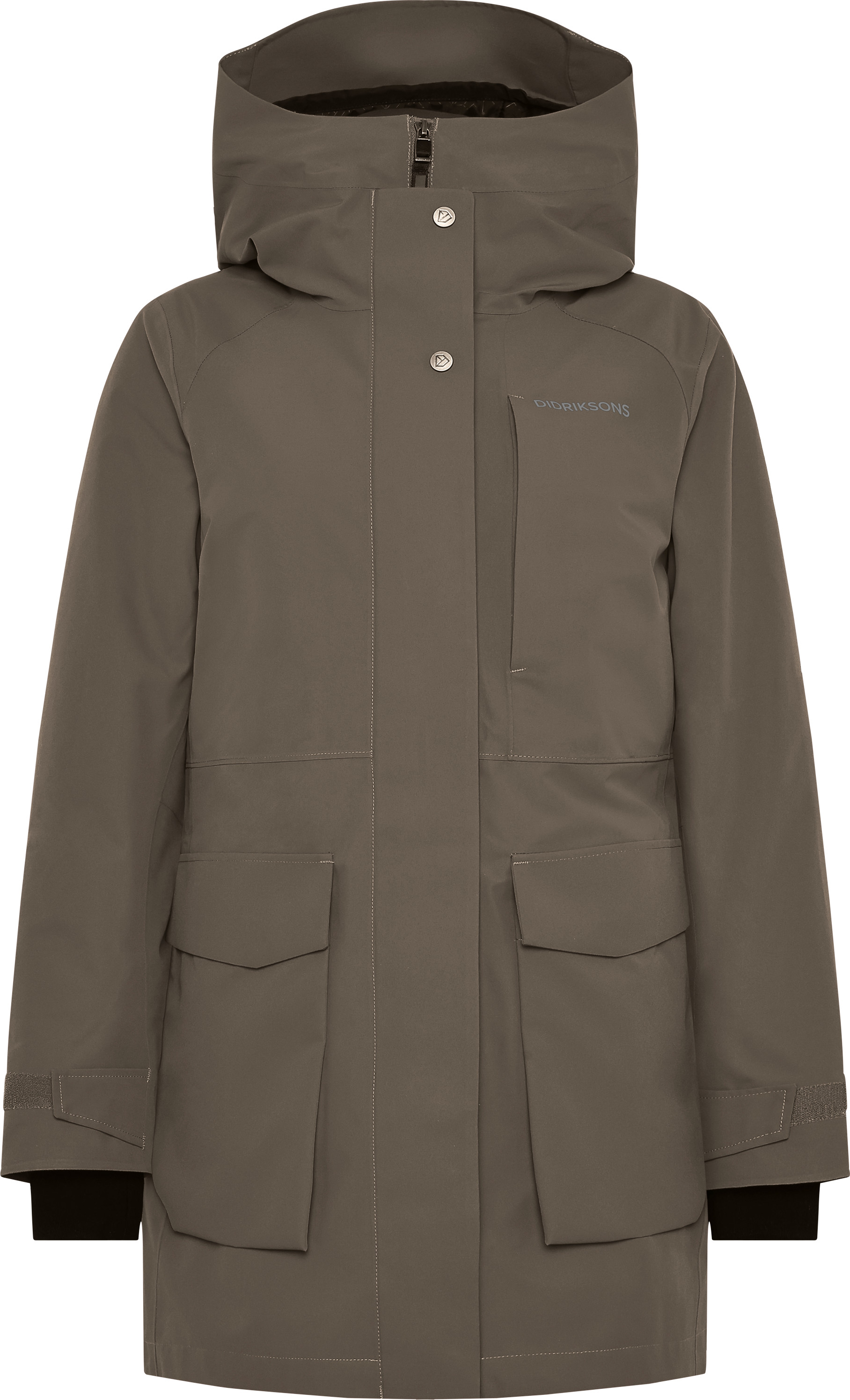 Didriksons Women's Harriet Parka Mocha Brown