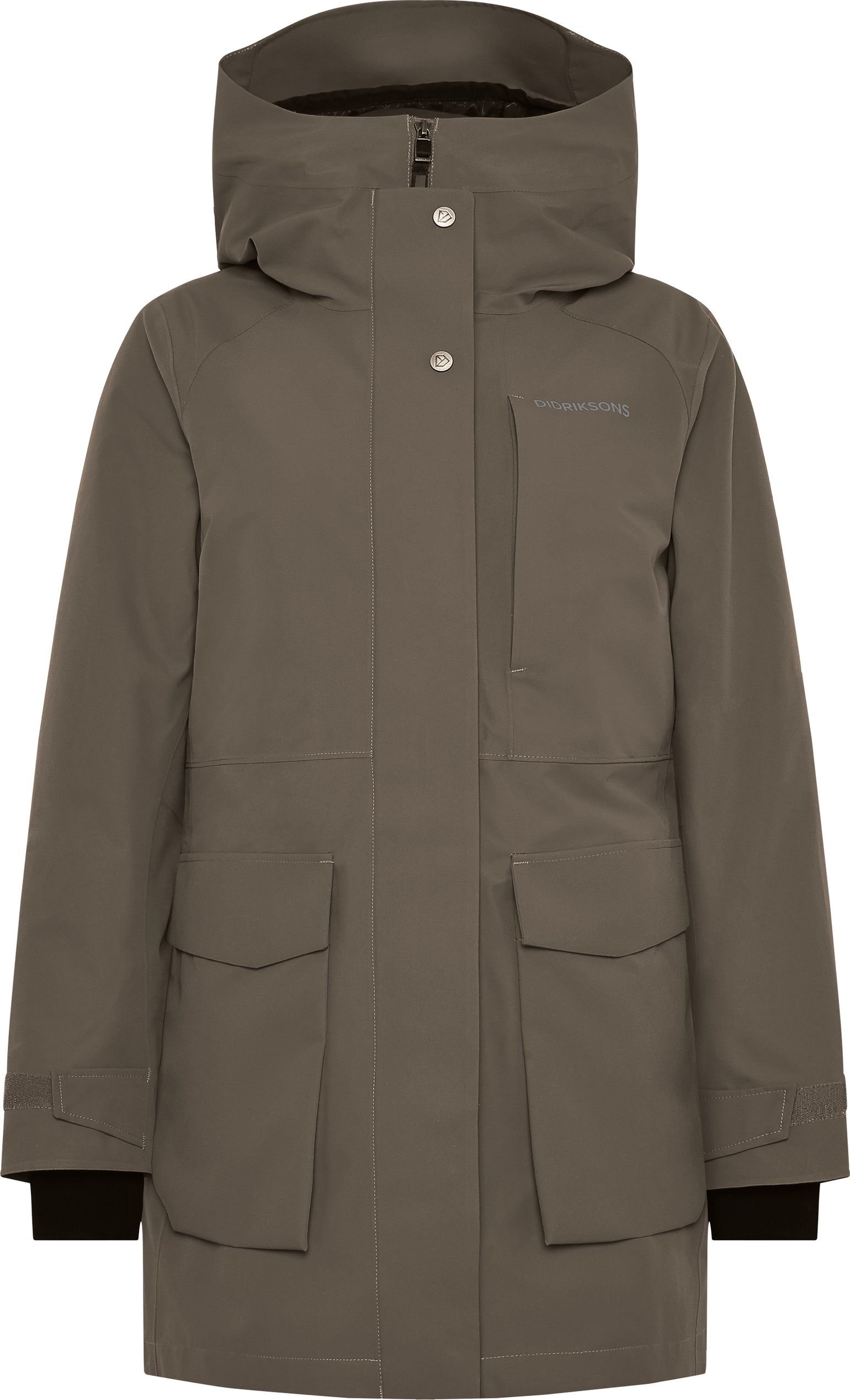 Didriksons Women's Harriet Parka Mocha Brown