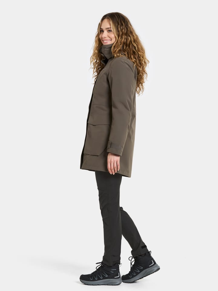 Didriksons Women's Harriet Parka Mocha Brown Didriksons Didriksons Women's Harriet Parka Mocha Brown Didriksons