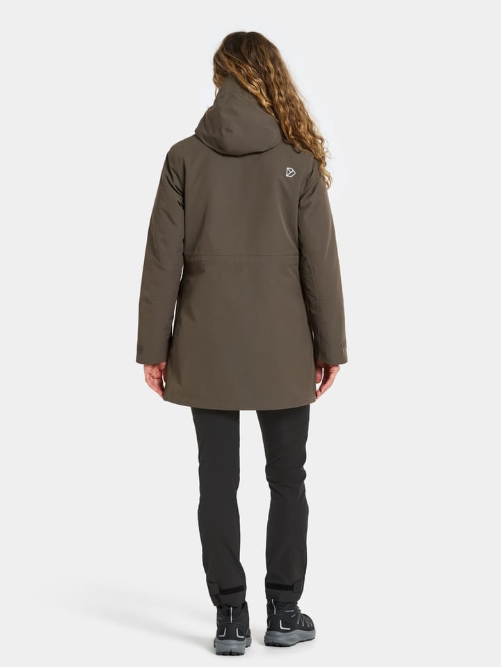 Didriksons Women's Harriet Parka Mocha Brown Didriksons