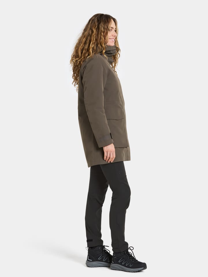 Didriksons Women's Harriet Parka Mocha Brown Didriksons