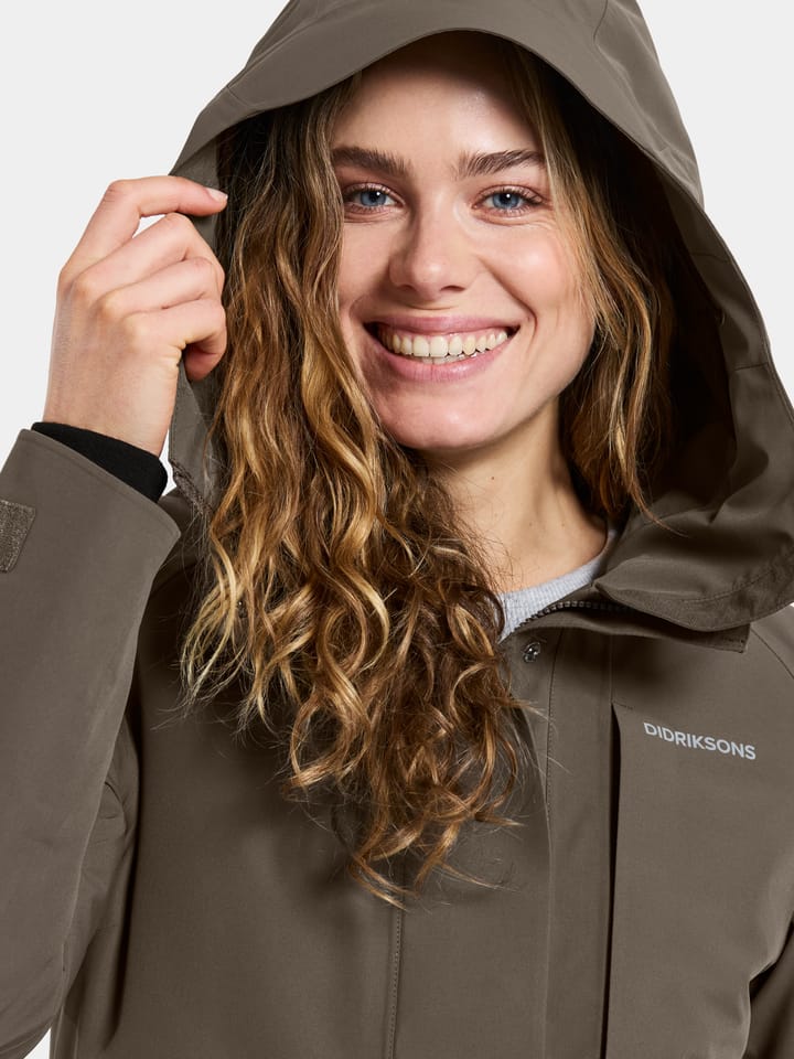 Didriksons Women's Harriet Parka Mocha Brown Didriksons