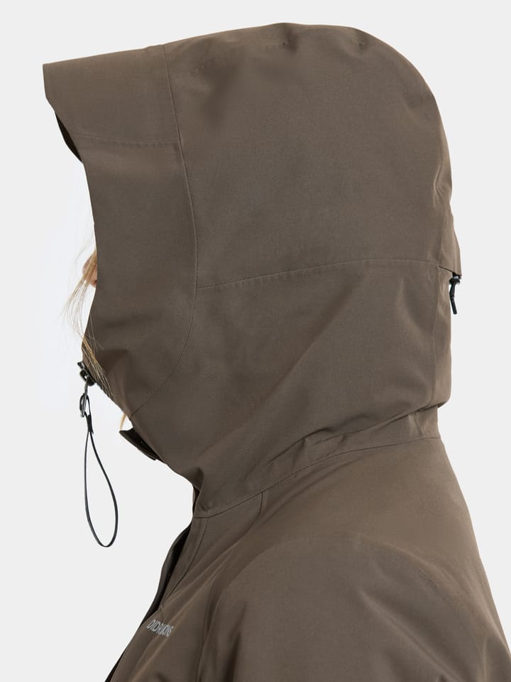 Didriksons Women's Harriet Parka Mocha Brown Didriksons