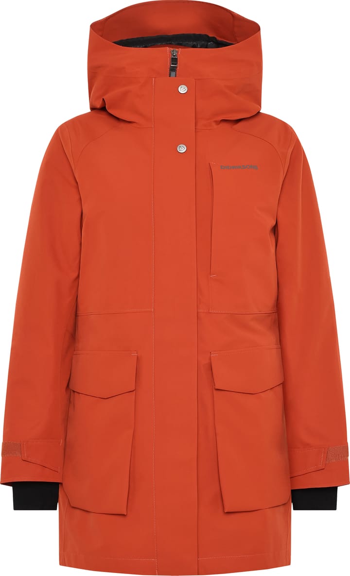Didriksons Women's Harriet Parka Rust Didriksons