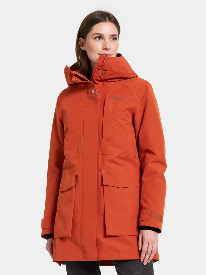 Didriksons Women's Harriet Parka Rust Didriksons