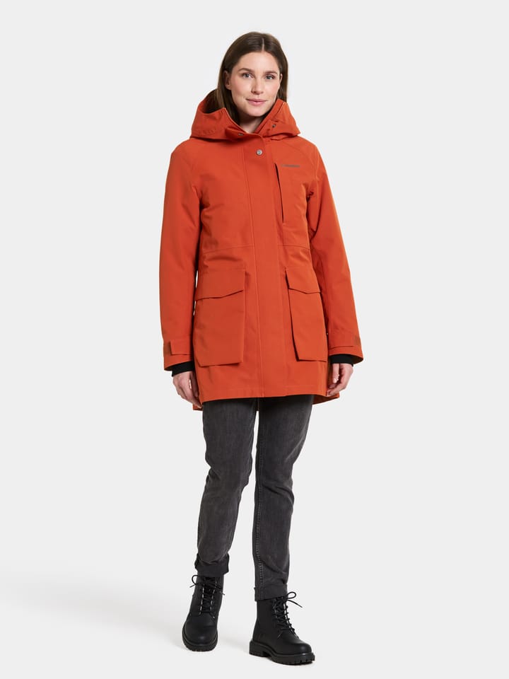 Didriksons Women's Harriet Parka Rust Didriksons