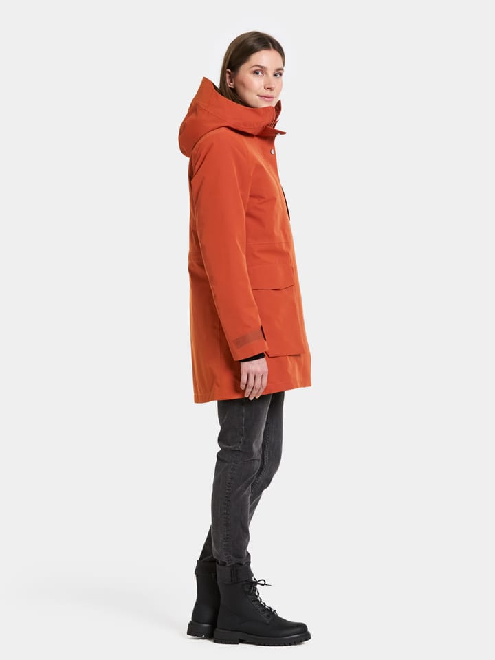 Didriksons Women's Harriet Parka Rust Didriksons
