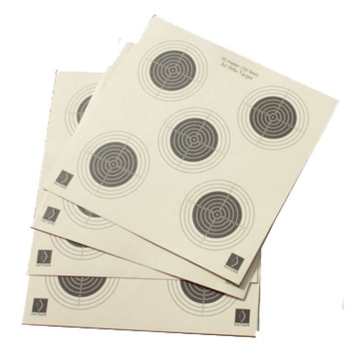 Hatsan Paper Target 5-Spot 100 pcs Beige Hatsan