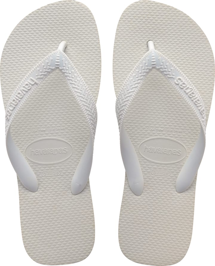 Top Unisex White Havaianas