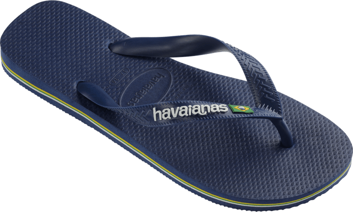Havaianas Men's Brazil Logo Navy Blue Havaianas