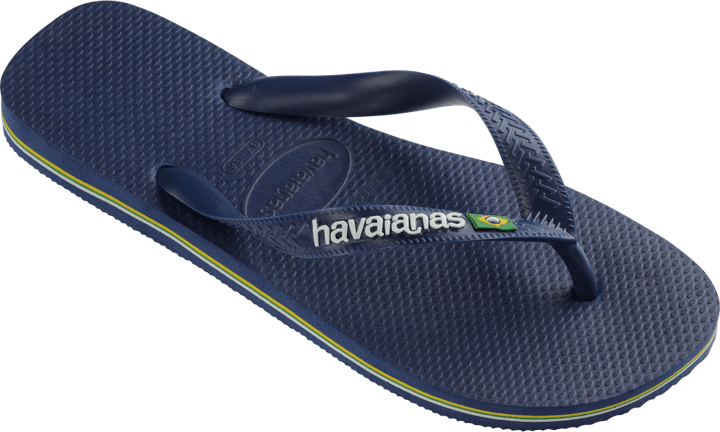 Havaianas Men's Brasil Logo Navy Blue Havaianas