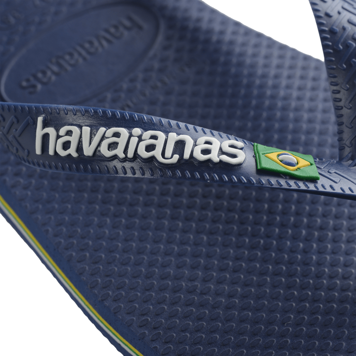 Havaianas Men's Brasil Logo Navy Blue Havaianas