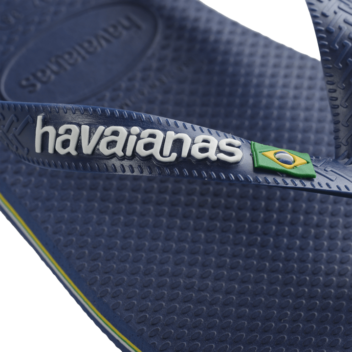 Havaianas Men's Brazil Logo Navy Blue Havaianas