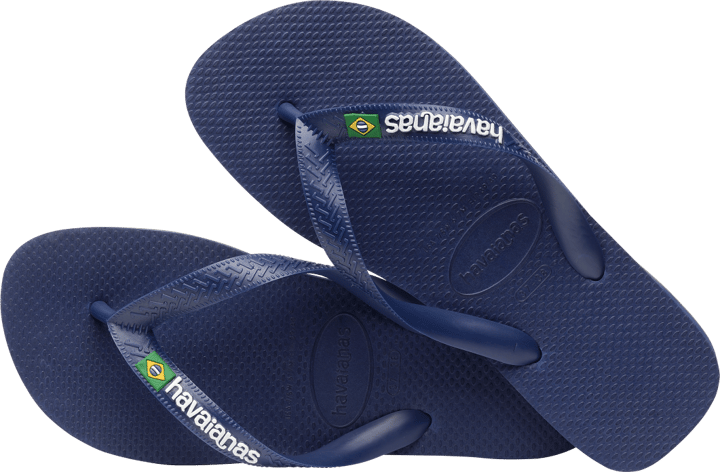 Havaianas Men's Brasil Logo Navy Blue Havaianas