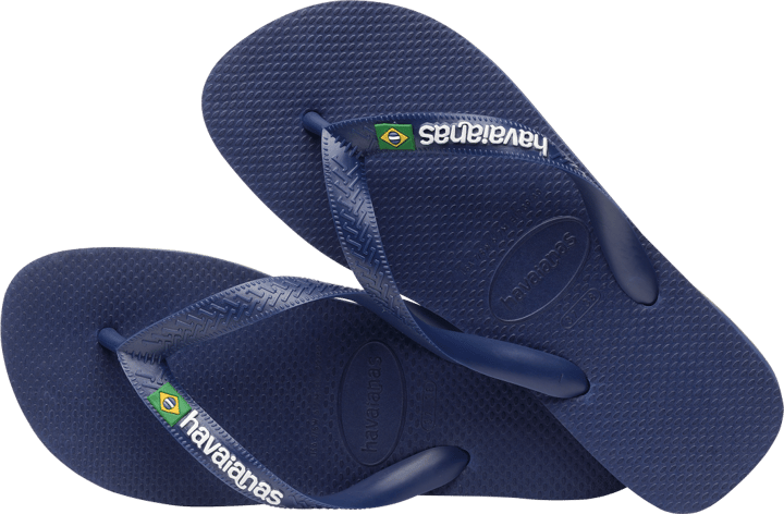 Havaianas Men's Brazil Logo Navy Blue Havaianas