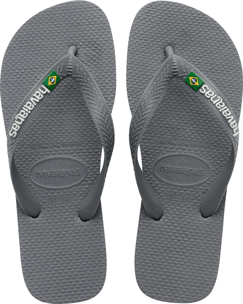 Men's Brasil Logo Steel Grey/Grey