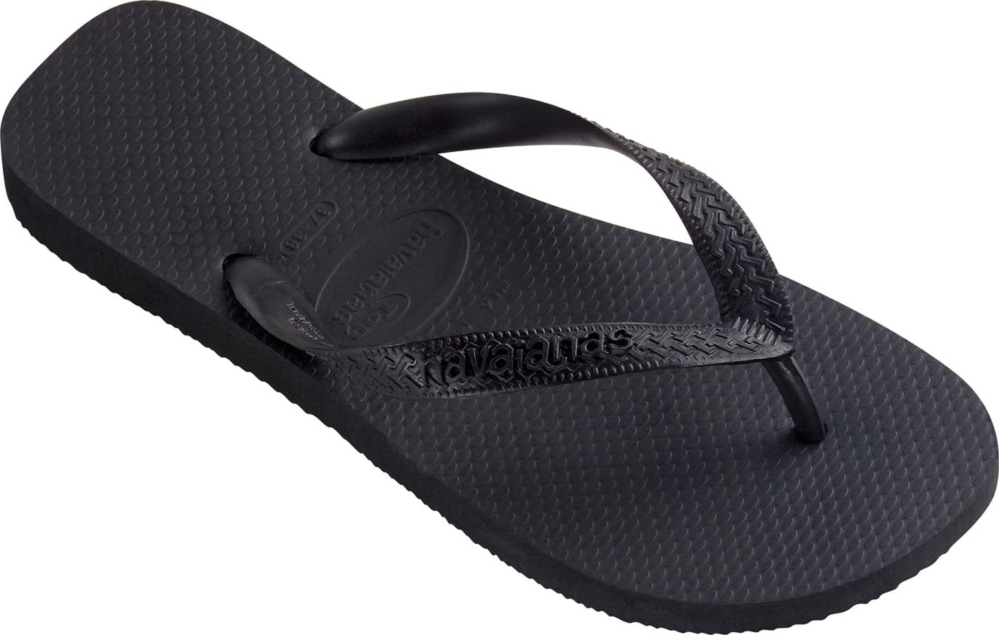 Havaianas Unisex Top Black Sandaler 41/42