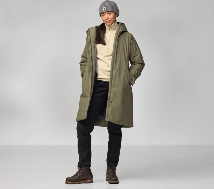 Fjällräven Women's Hc Hydratic Padded Parka Dark Navy Fjällräven