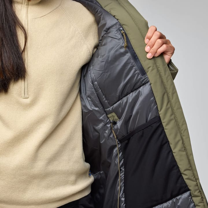 Fjällräven Women's Hc Hydratic Padded Parka Dark Navy Fjällräven