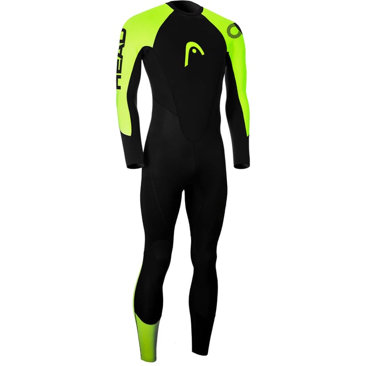 Head Men's OW Explorer Wetsuit 3.2.2 Black/Lime Head