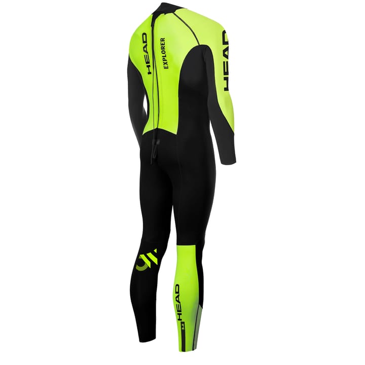 Head Men's OW Explorer Wetsuit 3.2.2 Black/Lime Head