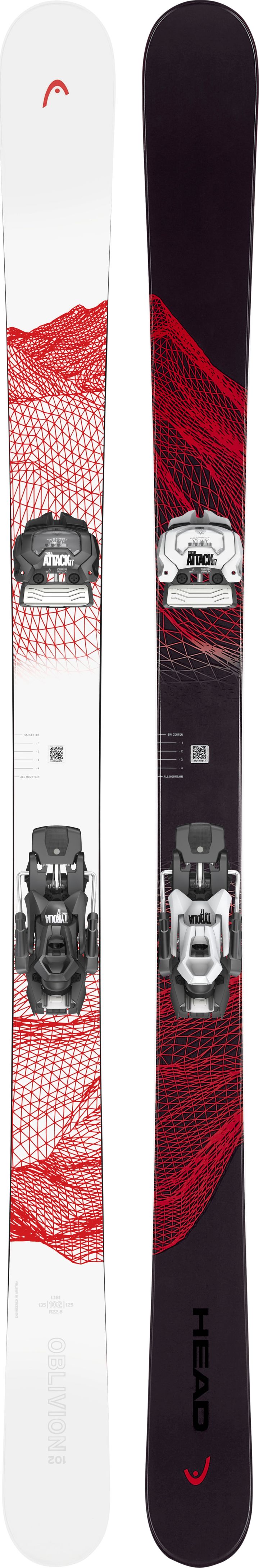 Head Oblivion 102 White/Black Head