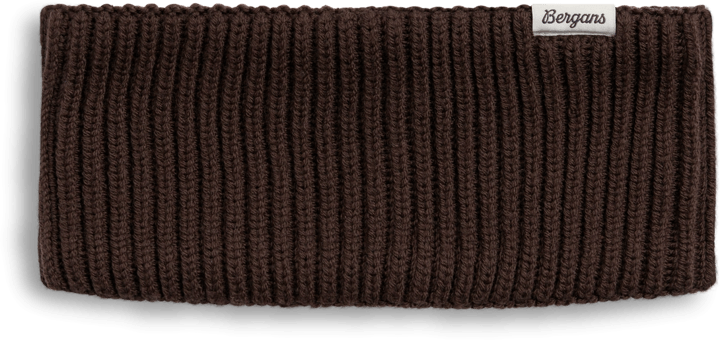 Bergans Nordmarka Merino Headband Dark Chocolate Bergans