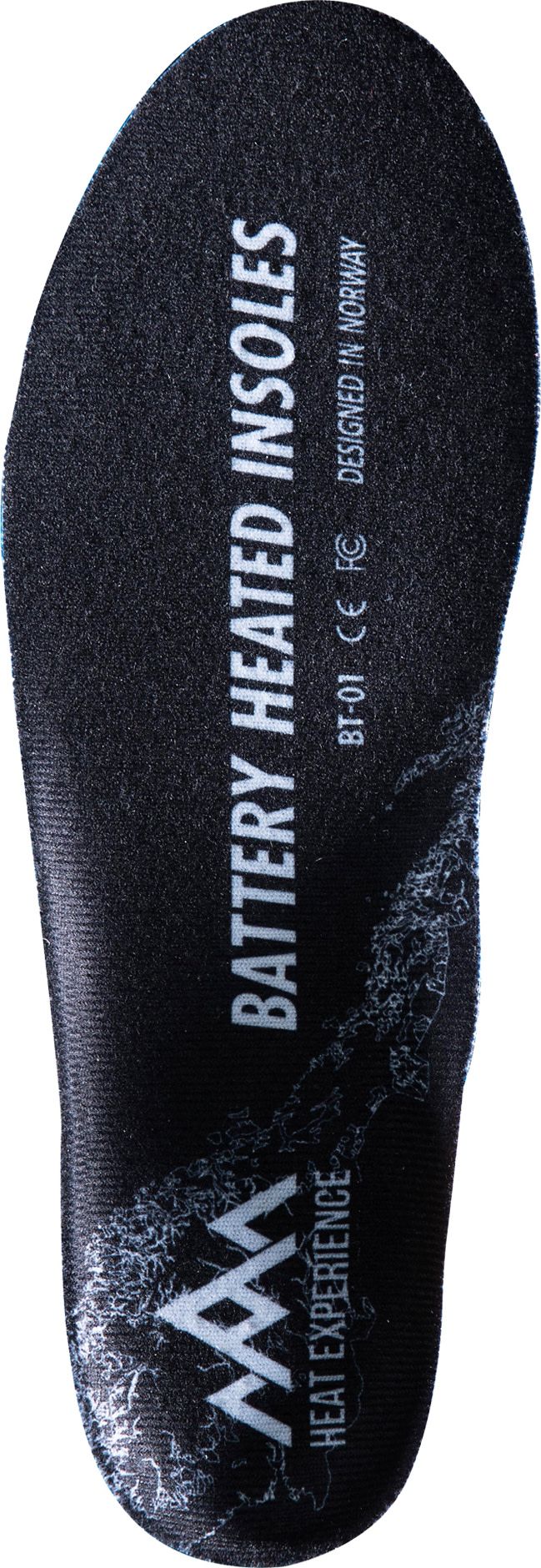 Heat Experience APP Controlled Heated Insoles Black Heat Experience