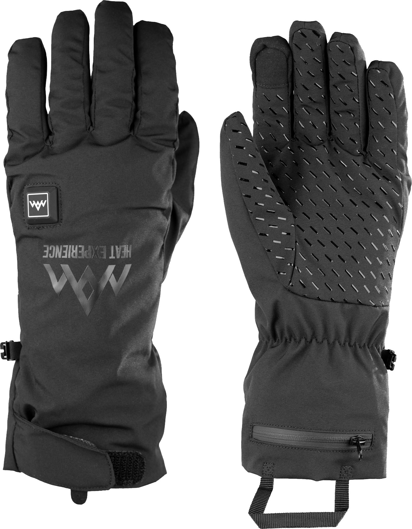 Heat Experience Heated Everyday Gloves Black