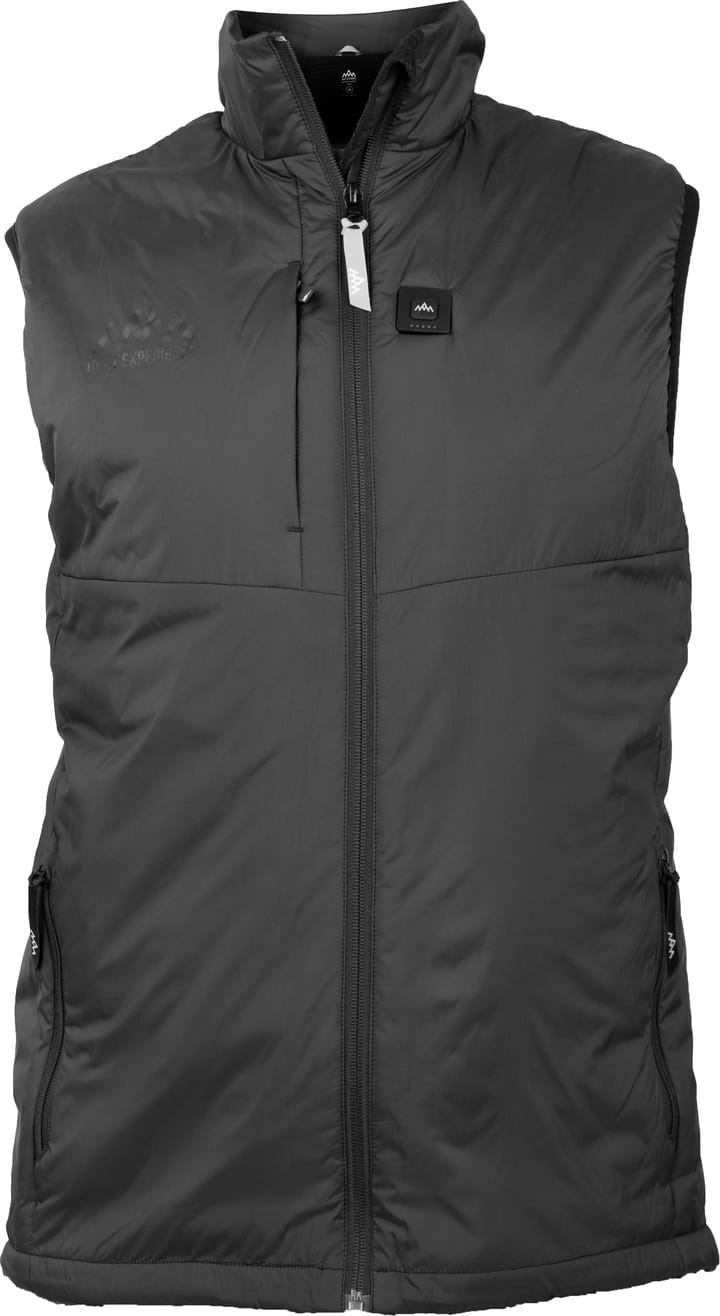 Heat Experience Men's Heated Outdoor Vest Black Heat Experience