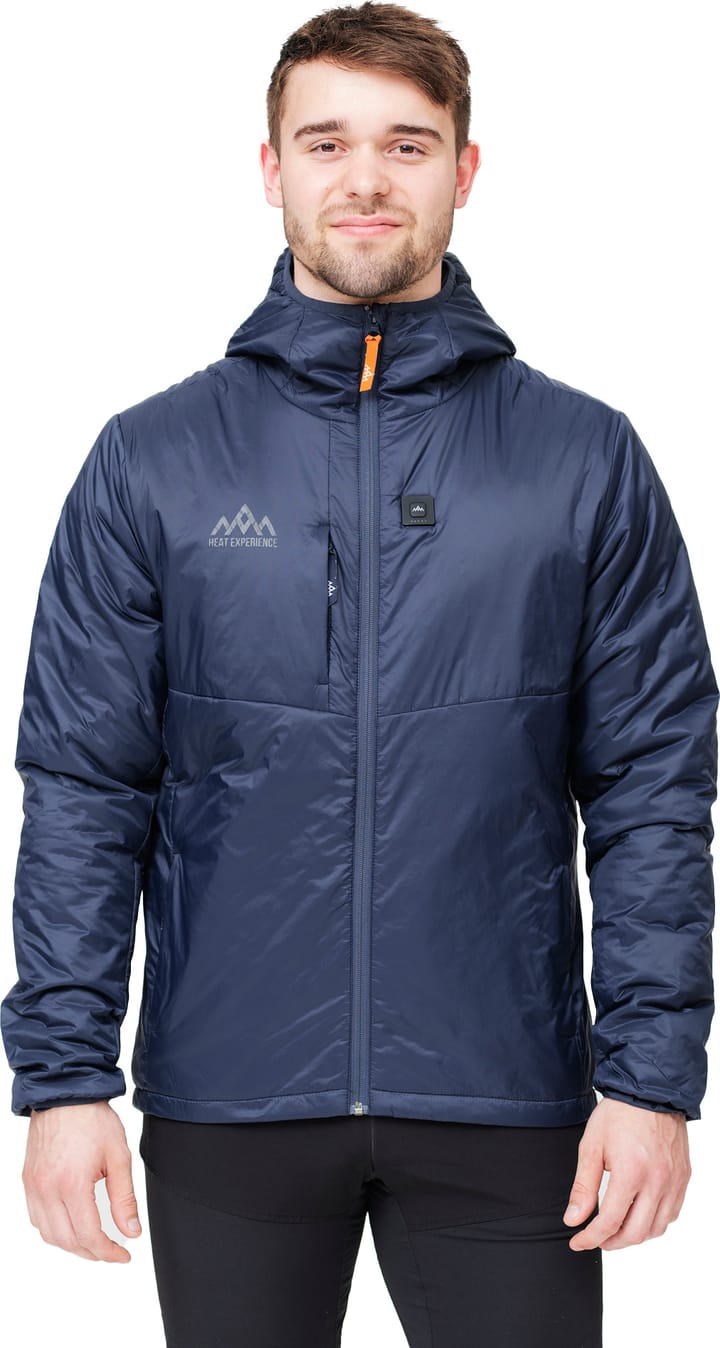 Heat Experience Men's HeatX Heated Hybrid Jacket Navy Blue Buy Heat