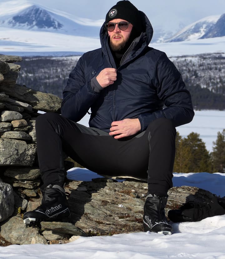 Heat Experience Men's HeatX Heated Hybrid Jacket Navy Blue Buy Heat